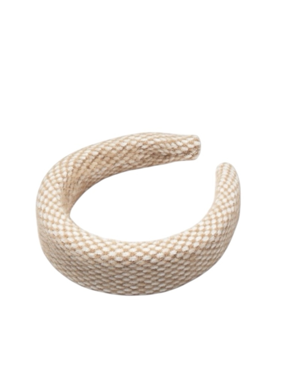 NWOT Lele Sadoughi Camel Sand Sweater Alice Headband